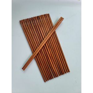 Vĩ 10 Đôi Đũa Gỗ Cẩm Khảm Xà Cừ Song Song – Tem Xanh Cao Cấp – Đũa Gỗ Tự Nhiên Sang Trọng Bền Đẹp
