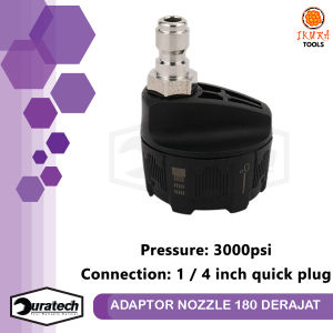 Kepala ujung semprotan 6in1 nozzle tip sprayer jet cleaner high pressure dengan 6 mode penyemprot - Nozzle tip spray 1/4" quick release gun jet cleaner Ikura Tools Nozzle Tip 6 in 1 Spray Jet Cleaner Quick Release Adaptor Kepala Ujung Semprotan Mesin