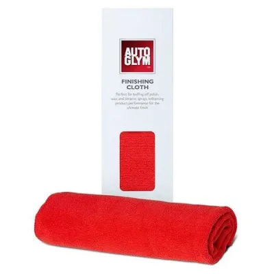 AUTOGLYM HI-TECH MICROFIBER FINISHING CLOTH 40X40CM (RED) BY AUTOBACS SG