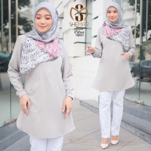 Blouse Muslimah Moden BLOUSE CITRA Fesyen Terkini MUZ Outlet