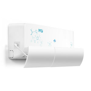 Air Conditioner Windshield 22.83~46.46In AirConditioner Wind Deflector Air Guide Cover Anti Direct Blowing Adjustable Scalable Baffle For Home/Office