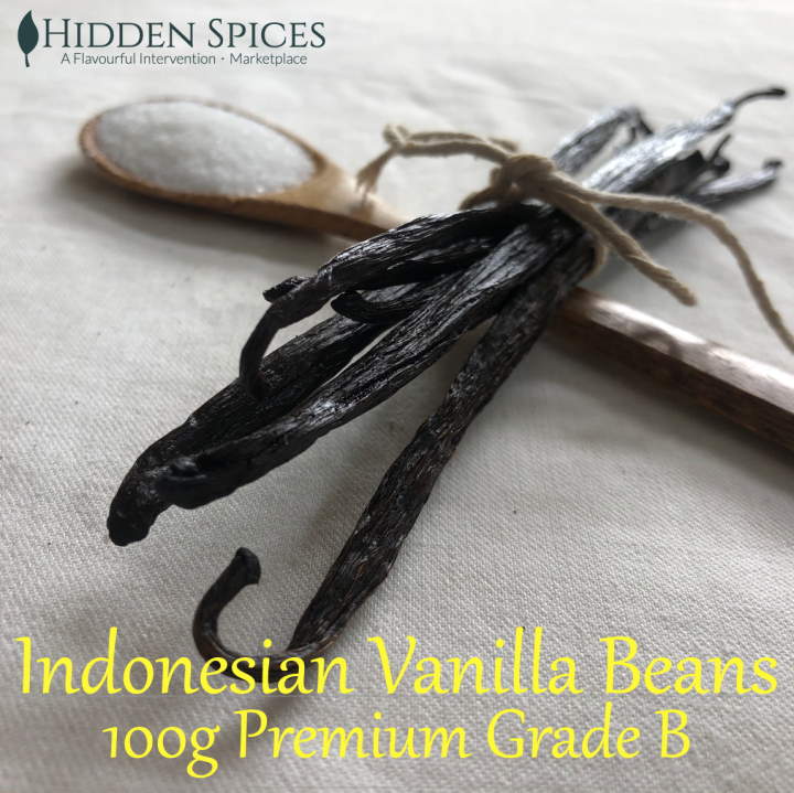 100g Indonesian Vanilla Beans (Premium Grade B) Lazada PH