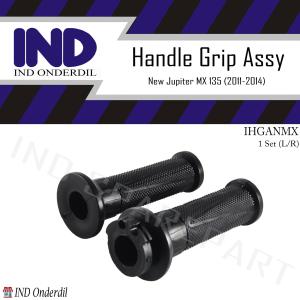 Karet-Pipa-Slongsong Handle-Hand Grip-Fat-Vat-Pad-Handfat-Handvat-Handpad-Hanfat Assy-Set Yamaha New Jupiter MX 135 New-NJMX 2011-2014