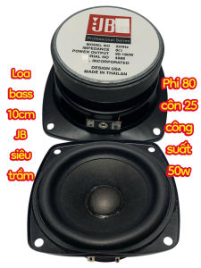 Loa bass 10cm JB - giá 1 cái - phi 80 côn 25 công suất 50w