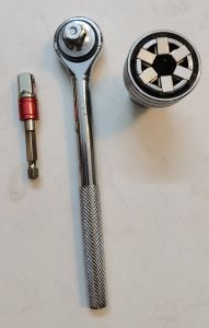 Cờ lê đa năng thông dụng bộ 3 kiên thép CRV lắp máy khoan vặn ốc từ 10 -19mm