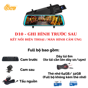 Camera hành trình ô tô D10 độ phân giải 2k sau full HD có bản đồ VietmapS2 navitel độc quyền cảnh báo tốc độ lệch làn định vị GPS kết nối điện thoại và lắp sim 4G bảo hành 12 tháng