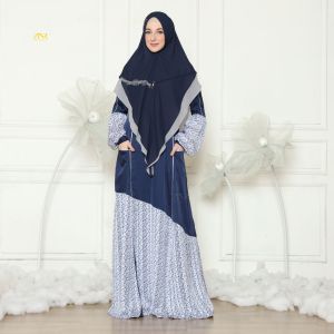Gamis Syari Wanita Terbaru Lebaran | Viola Series by ZNR Muslimah