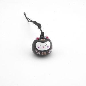 DISKAS Quà Tặng Tạp Chí Fortune Sự Giàu Có Keyring Điện thoại Dây Chuyền Phim hoạt hình Túi Dây Chuyền Maneki Neko Nhật Bản Mèo May Mắn Keychain Điện Thoại di động Dây Đeo Điện thoại Quyến Rũ