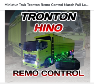 Truk Tronton REMOT CONTROLKEREN MURAH HARGA GROSIR ECERAN