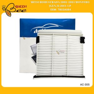 QUEENBEE MITSUBISHI STRADA 2005-2014 MONTERO (GEN.3) 2014-UP Cabin Filter 7803A084 AC-305 Asahi