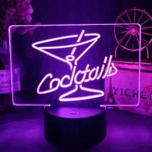 ไฟกลางคืน LED 3D โคมไฟมีความสุขเปิดในฝันสวัสดีแฟลชป้ายนีออนโคมไฟสำหรับตกแต่งงานปาร์ตี้ในบ้านงานแต่งงาน