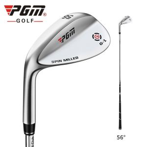 PGM ไม้กอล์ฟสำหรับขายดีลอฟท์องศา56 60แซนด์เวดจ์ไม้กอล์ฟมือซ้ายที่มีพื้นผิวเป็นแป้งเหล็กกล้าไร้สนิมซีเอ็นซีสำหรับผู้ชายและผู้หญิง