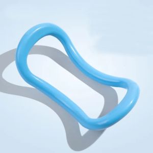 YUOO Annular Leg Clamp Massager Relaxing Plastic Leg Roller Roller Bar Yoga Four-wheel Massager Annular Leg Clamp