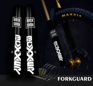 FORK GUARD SPECIAL MOTIF SIMPLE BOXER / AKSESORIS MTB / PELINDUNG SHOCK DEPAN SEPEDA MTB