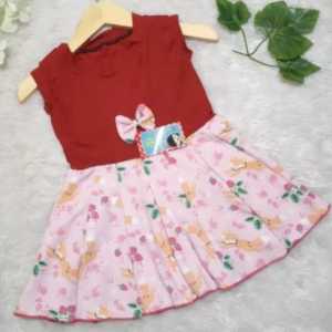 BAJU BAYI PEREMPUAN UK 0-2 TAHUN / DRESS BAYI CEWEK TERMURAH / BAJU DRESS BABY TERLARIS MODEL REGITA