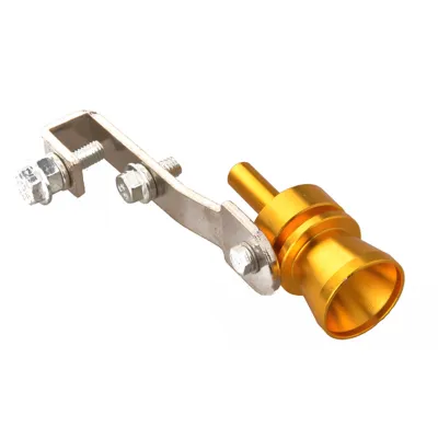 JDMGRAM Universal Car Turbo Sound Whistle Muffler Exhaust Pipe Blow Vale Simulator S/M/L/XL Aluminium Motorcycle Auto Accessories
