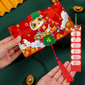 新春红包大吉大利多层利是封NEW Upgrade Red Packet 10 Card Slot Hong Bao Gift Packets Red Envelope For Mom And Dads Birthday Gift Creative Foldable Red Packet 折叠红包恭喜发财/生日快乐Creative Birthday Red Envelope