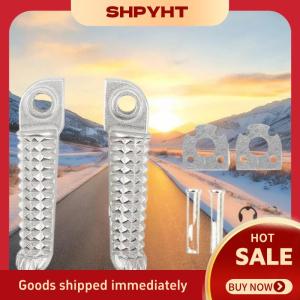 SHPYHT✨ 1 Set Rider Foot Rest For Yamaha FZ6 FZ1 R6 R3 MT09 MT07 R1 R15 R25 FZ8 YZF600 YZF1000 XJ6 Motorcycle Front Footrest Foot Pegs