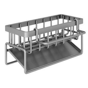 Sponge Drainer Rack With Towl Holder  Kitchen Bathroom Sink Organizer Rack Soap Holder Orgaizer