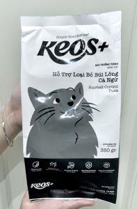 [ hạt mèo ] KEOS thức ăn hạt cho mèo mọi lứa tuổi - hỗ trợ tiết niệu- tiêu búi lông ( túi 15kg )