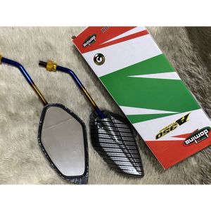 DOMINO SIDE MIRROR LONG STEAM/CARBONMotorcycle parts wholesale same day delivery