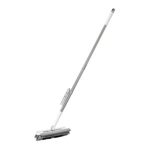 Hodeso Floor Brush for Bathroom Cleaning with Long Handle Stiff Bristle Scrubber for Tiles and Floor Cleaner Brush