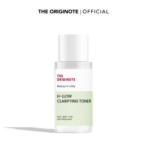 THE ORIGINOTE H-llow Clarifying Toner Indonesia / Pelembab Wajah 80ml / AHA + BHA + PHA With Willow Bark / Exfoliating Hydrating Moisturizing / Eksfoliasi Melembabkan / Kulit Muka / Skincare Face Care Series / Facial Wash Serum Moisturizer Cream Mask