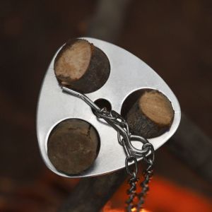 SERAPHYXO Adjustable Chain Campfire Tripod Pot Rack Detachable Stainless Steel Outdoor Cooking Hanging Rack Reusable Heat-resistant Hanging Pot Bracket Camping