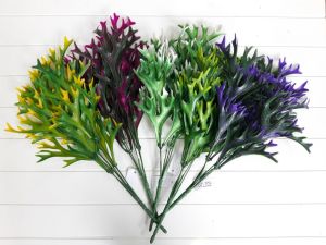 Daun Pakis Kijang Tangkai Artificial Tanaman Hias Tanduk Rusa