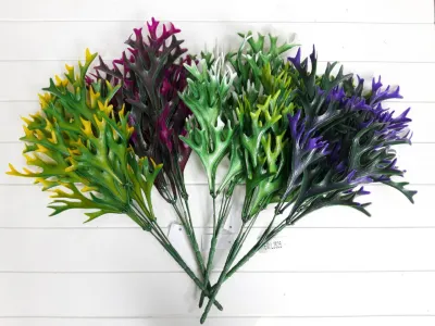 Daun Pakis Kijang Tangkai Artificial Tanaman Hias Tanduk Rusa