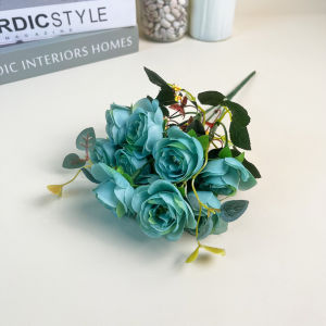 Tanaman Hias Bunga Tangkai Peony Mini Artificial Flower Dekorasi Rumah Buatan COD PBP207