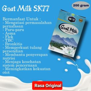 SUSU MILKCOW & MILKCOWPLUS [MILKCOW PLUS] SK77 GOATMILK KEMASAN 500gr PENGGEMUK DAN PENINGGI BADAN]
