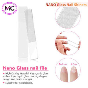 Kikir Kuku Bening Mengkilap Kaca Murah PCS Alat Manicure Pedicure Nail Art Glass Nano Polish Buffer Shiner