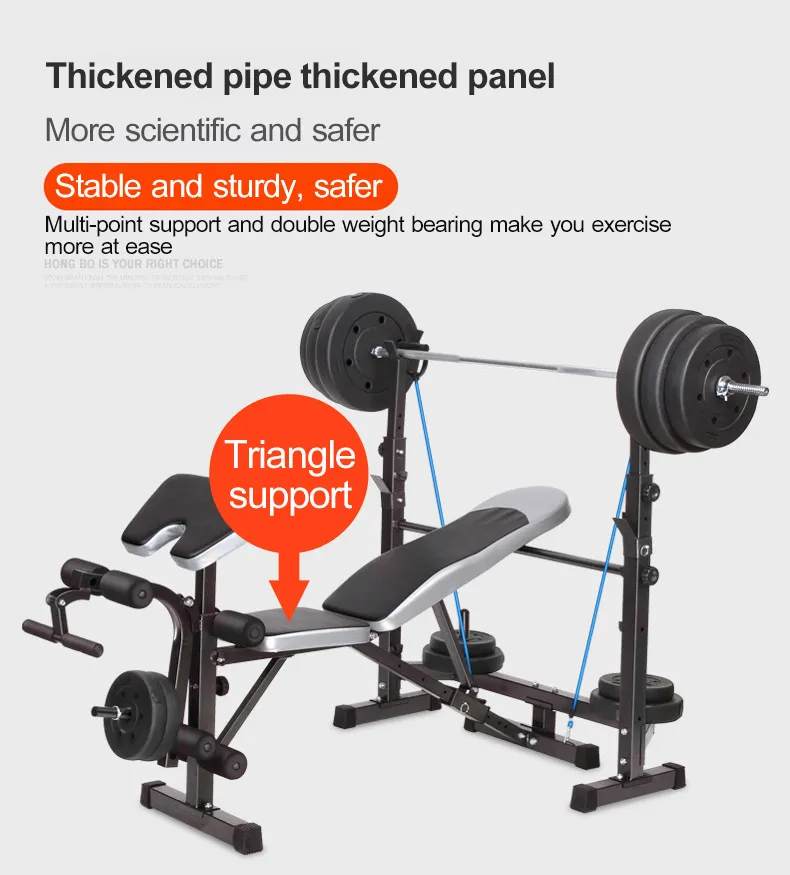 TOP SALE COD Bench press 12 in 1 Adjustable Folding Bench Press Squat Rack Multifunctional weight bench foldable bench press squat rack fitness equipment training dumbbell bench barbell set Lazada PH