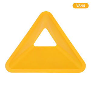 Nấm chiến thuật bóng đá tam giác cao 5cm tăng khả năng rê dắt bóng nhựa dẻo không méo marker tập luyện thể thao