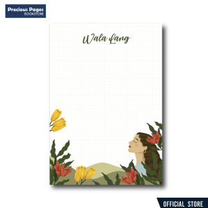 I Love Myself Self-care - Wala Lang Jumbo Memopad by ArteMo Concepts
