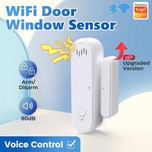 Tuya WiFi Bluetooth Door Sensor D01 D06 (No Hub) เซ็นเซอร์ประตู หน้าต่าง ลิ้นชักตู้ แจ้งเตือนผ่านมือถือ