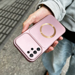 Case For Samsung S22 S21 Ultra S22 S21 Plus S22 S21 Fe 5G New Multi-Color Paint 3D Pattern Magnetic Suction Ring Anti Drop Phone