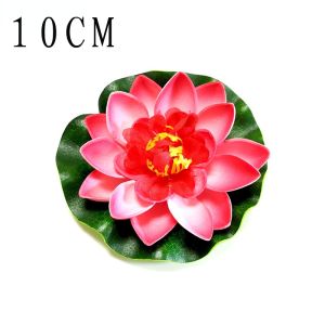 【Esatop】ดอกบัวปลอม ตกแต่งบ้าน 10cm/17cm เสริมฮวงจุ้ย มงคล ดอกบัวลอยน้ำ