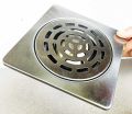 Phễu Thoát Sàn Inox (150mm x 150mm) Chống Hôi, Hố Ga Thoát Sàn Nhà Tắm Giá Rẻ.. 