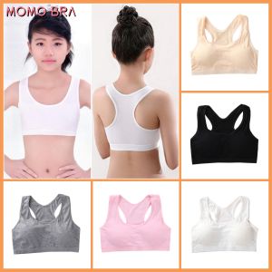 MOMO 8-16Yrs Kids Bra Girls Training Soft Breathable bras Girls Sport Underwear Baby Bra