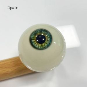 Q-1151 STORE 1pair with 3 Dimensional Fitting Eye Acrylic Fake Eyes Eyeballs 20mm 10 Styles Silicone Doll Simulation Eyeballs DIY Doll Making Crafts For BJD Doll