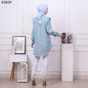 99 long Tunik atasan Wanita dewasa premium bahan cotton yokka one size (29)