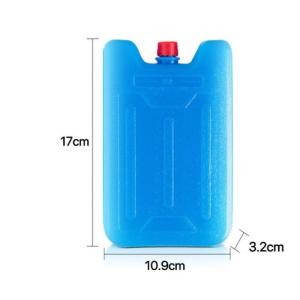 600ML Reusable Ice Packs Lunchbox Cooler Blue Gel Ice Pack Crystal Container Reusable Freezer Box Travel Size
