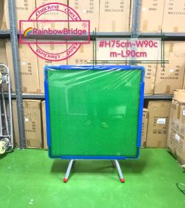 Foldable Mahjong Table – Durable & Portable New Model (Large-Size Green+Bule) #2299