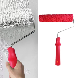 Wall Brush Putty Roller Drywall Compound Roller Convenient Tool Texture Pattern Roller Brush Wall Decorating Brush