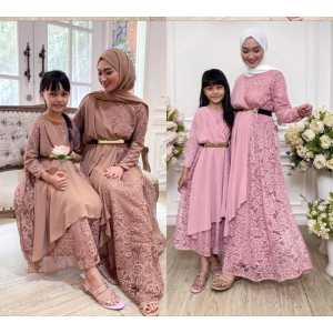 (VM) - KIDS 2001 Versi 8175 Dress Fashion Anak Perempuan Muslim / Longdress Cantik Anak Pesta Jessie Collection