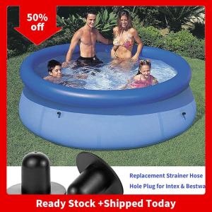 🔥🔥🔥pheebss 1ชิ้นปั๊มปลั๊กท่อระบายน้ำสระว่ายน้ำที่กรองช่องน้ำสำหรับ INTEX Bestway ชุดเปลี่ยนปลั๊กติดผนังสระว่ายน้ำ