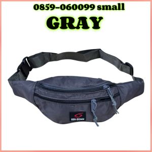 BAG PINGGANG LELAKI UNTUK SUKAN GYM RIDER KALIS AIR READY STOCK HITAN DAN GRAY