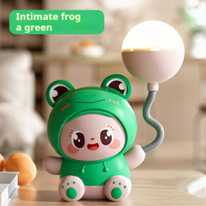 [Next day delivery] Cartoon cute eye protection table lamp birthday gift for girlfriend and friend bedroom bedside lamp 可爱小夜灯 COD